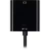 DisplayPort 1.2 > DVI24+1 converter, kabel zwart, 15 cm