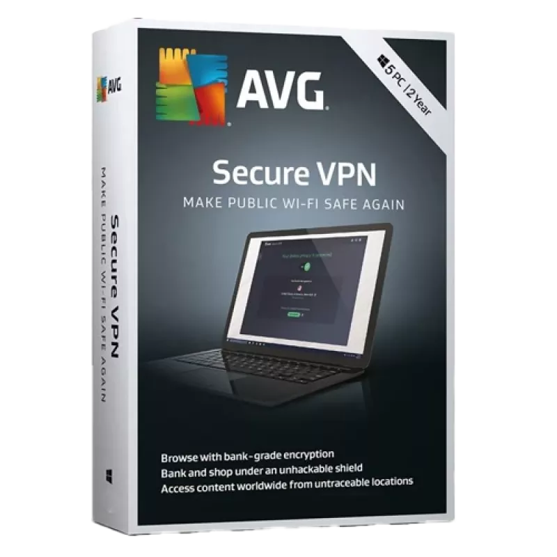 AVG Secure VPN | 10 apparaten | 2 jaar
