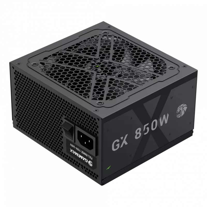 Gamemax voeding, 80 PLUS, Gold | GX 850GF | 850 W