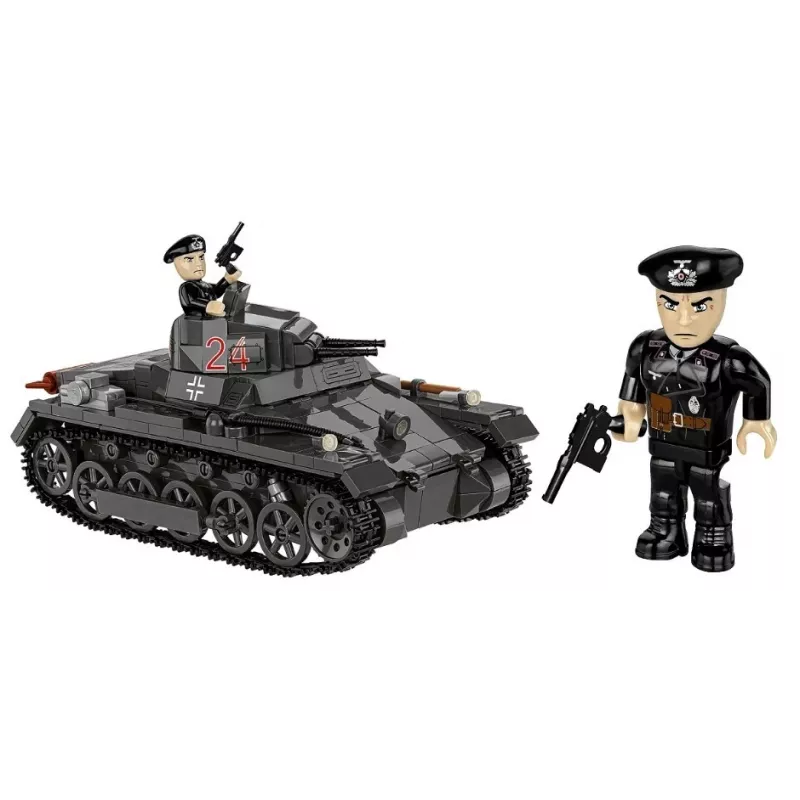 Bouwset Cobi Panzer I Ausf. B – 654 onderdelen, gedetailleerd modelbouwset
