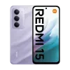 Xiaomi Redmi 15 4G (128GB, Viola Sabbioso, 6,90 inch, dual-SIM hybride, 4G), smartphone, violet