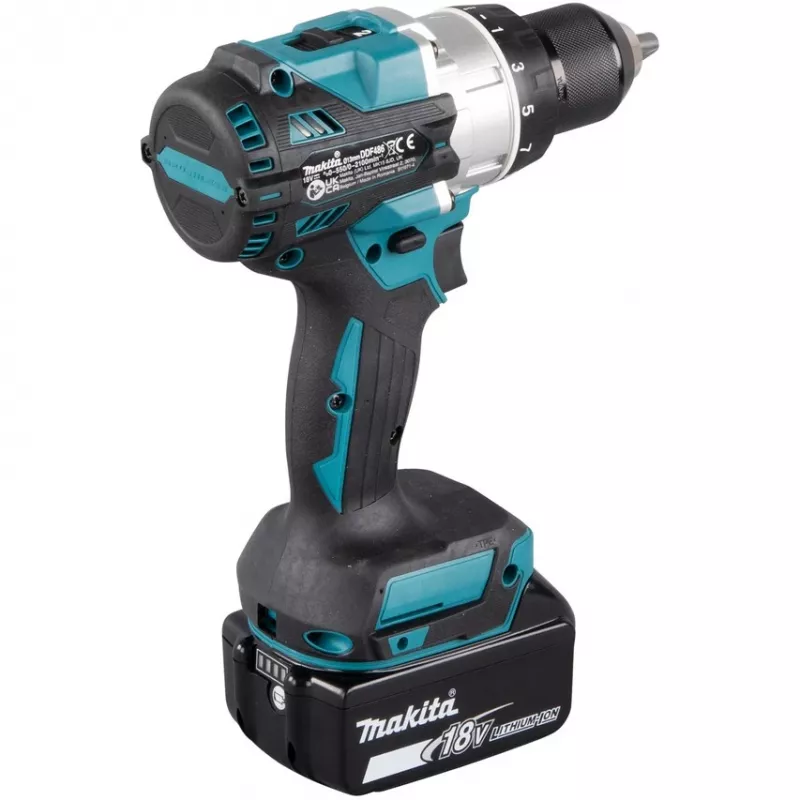 Makita DDF486RTJ boormachine 2100 tpm 2,6 kg zwart, blauw