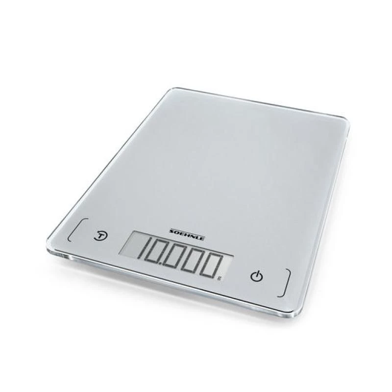 Soehnle Page Comfort 300 Slim Elektronische keukenweegschaal, zilver, 61504