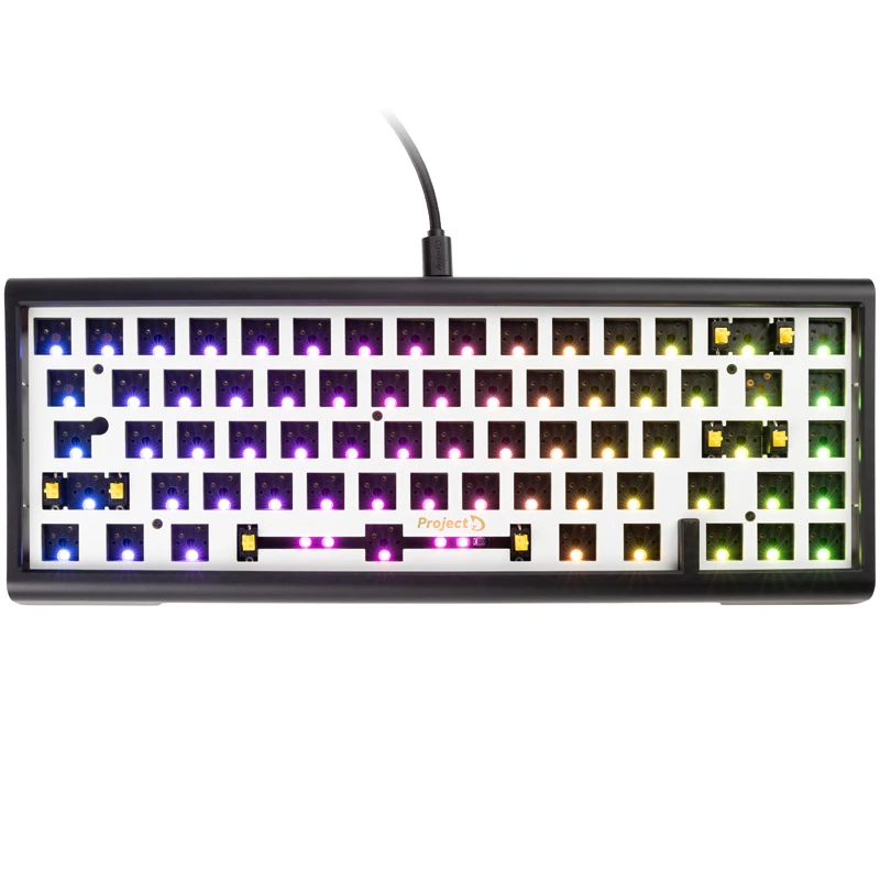 Ducky Tinker65 toetsenbord gaming USB US Engels zwart