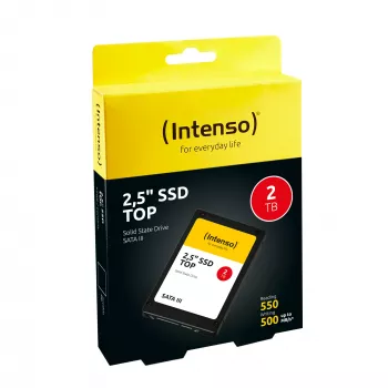 SSD|INTENSO|2000 GB|Serial ATA|schrijfsnelheid 520 MB/s|leessnelheid 550 MB/s|2.5|960xTBW rating|MTBF 2000000 h|3812470