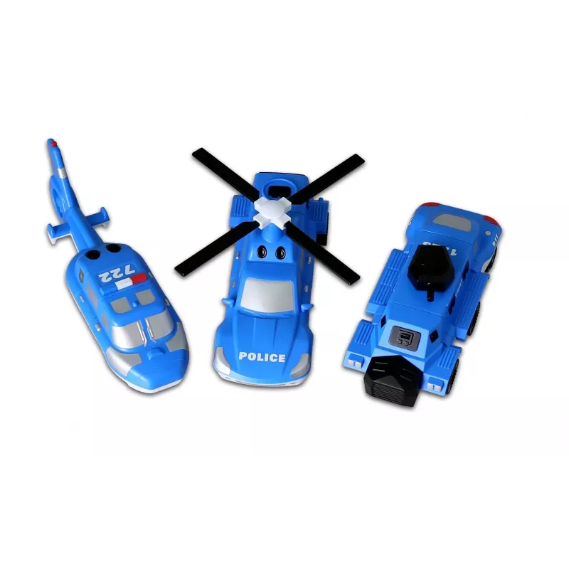 Voertuigset Popular Playthings Mix or Match Vehicles Police