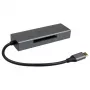 Akasa AK-CR-09BK USB 3.2 Gen1 Type-C 3-in-1 kaartlezer