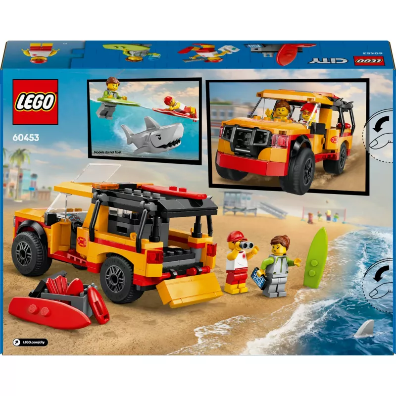 LEGO CITY 60453 Reddingsambulance voor het strand