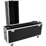 Transportflightcase Roadinger voor 2× LCD ZL55-panelen – robuust ontwerp voor veilig transport