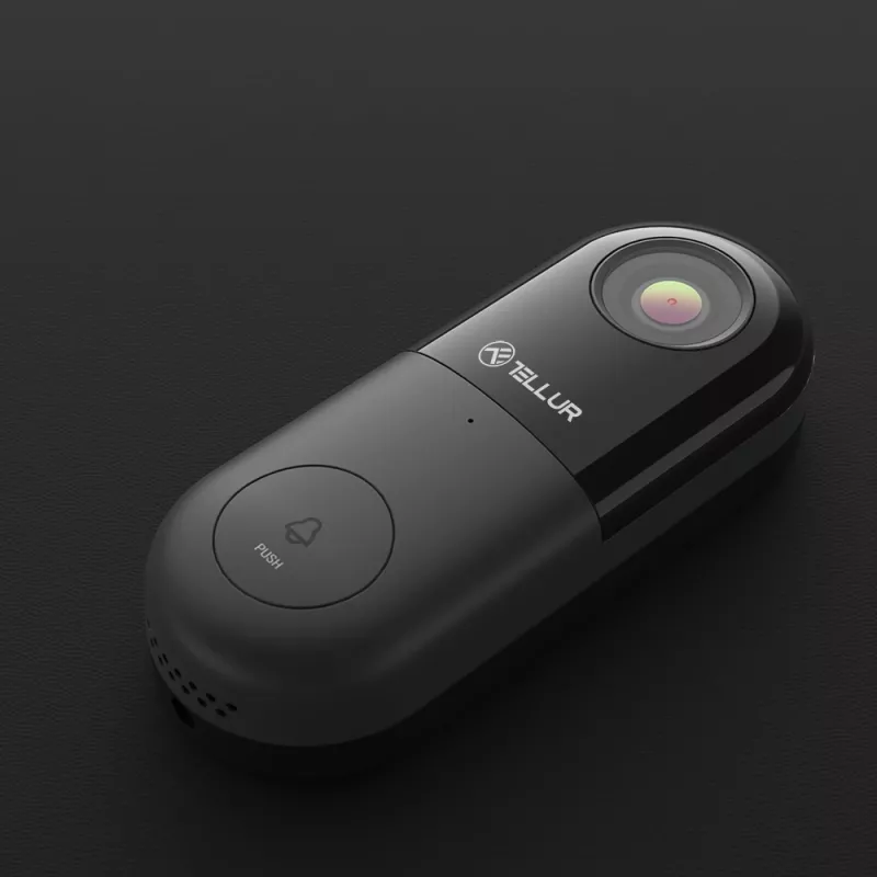 Videodeurbel Tellur T-MLX46892 1080P bedraad PIR-bewegingssensor