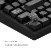 Dark Project ALU81A Terra Nova gamingtoetsenbord, ISO, zwart