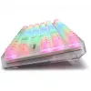 Crystal Shark, gaming-toetsenbord wit, DE-layout, KTT