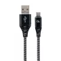 Gembird CC-USB2B-AMCM-2M-BW USB-kabel USB 2.0 USB-A USB-C zwart, wit