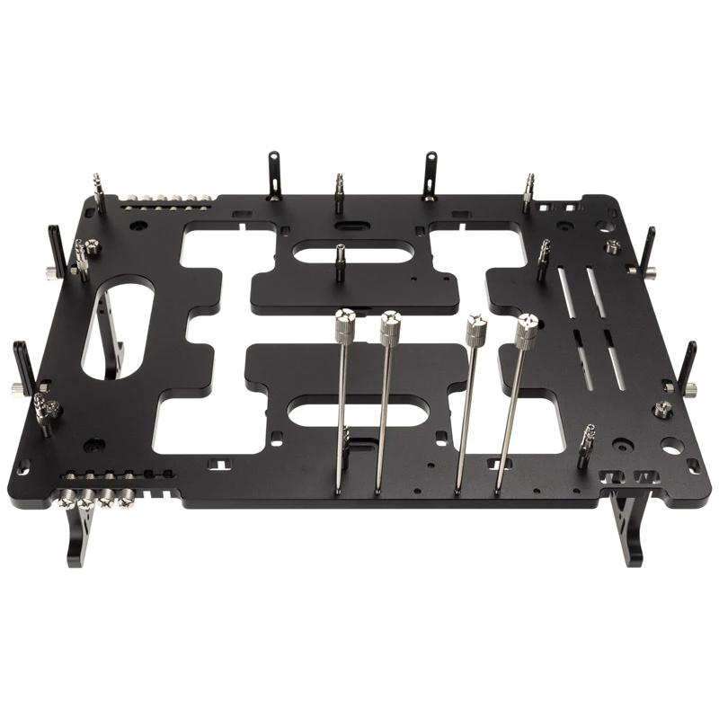 Benchtable Streacom BC1 V2 zwart ATX-ondersteuning aluminium