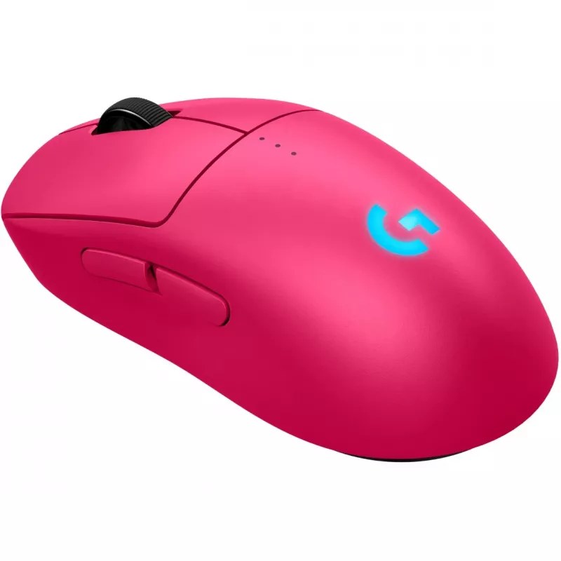 Muis Logitech Pro 2 Lightspeed roze interface