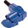Haakse CEE-koppeling 250 V 16 A met geïntegreerde schuko-contactdoos AS Schwabe 60474