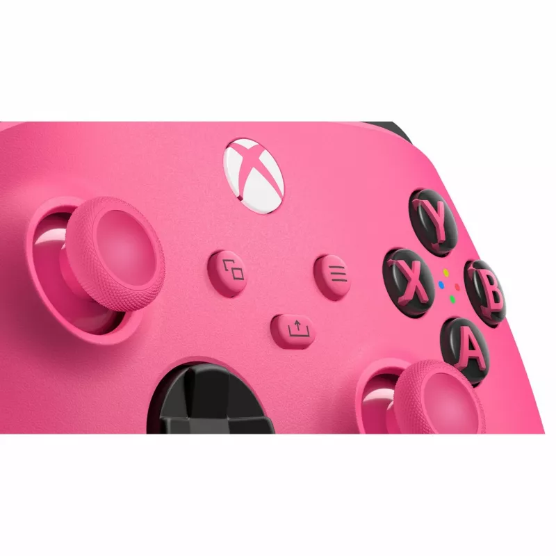 Gamepad Microsoft Xbox Wireless Controller Mineral Camo Special Edition – draadloos, Bluetooth, 2x AA, 40 h, roze/wit