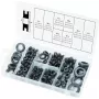 Doorvoertule-set ks tools 970.0050 — 110 stuks, gesorteerde maten voor bekledings- en sierlijstbevestiging