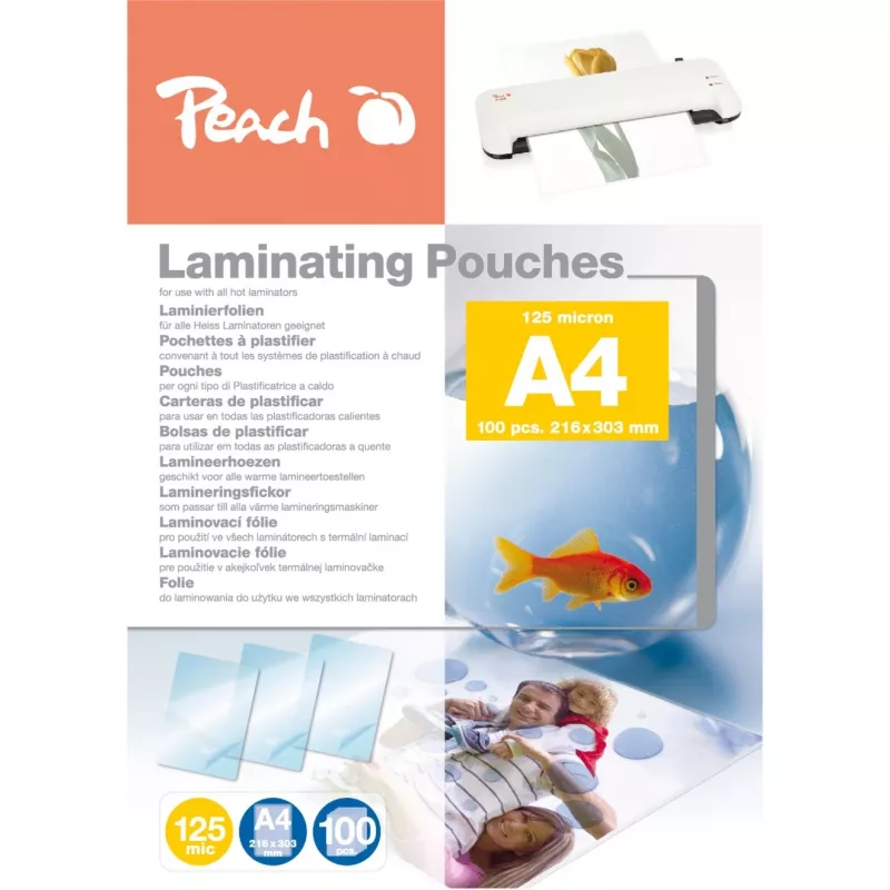 Peach PP525-02 lamineerhoezen 100 stuks
