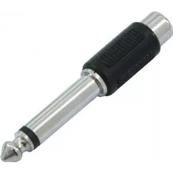 Audio-adapter Omnitronic 30226150 – 10× RCA (bus) naar 3,5 mm TS (stekker)