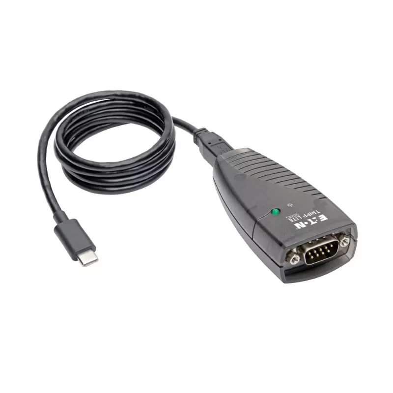 Tripp USB-C naar serieel adapter (DB9) - Keyspan, High-Speed (M/M)