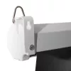 Projectiescherm SBOX PSM-100-2 180×180 cm handmatig voor wand-/plafondmontage