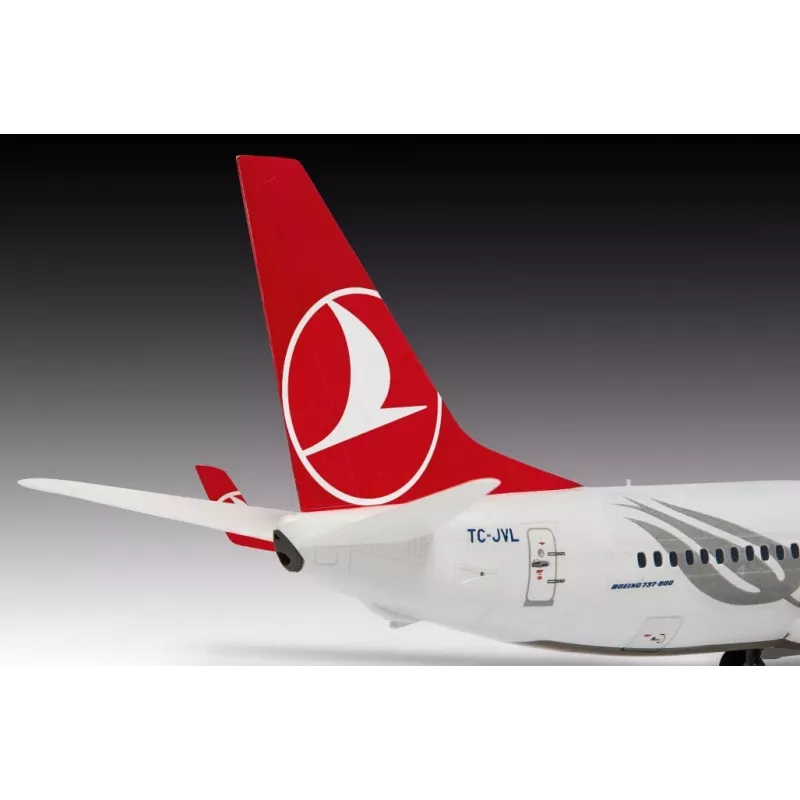 Kunststof modelvliegtuig REVELL Boeing 737-800 Turkish Air schaal 1:144