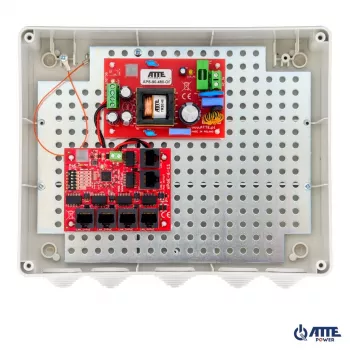 IP-camerakit Atte IP-5-11-L3 met 5 PoE-poorten en 1 uplink