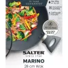 Wok Salter BW12267EU7 28 cm antiaanbaklaag, geschikt voor inductie
