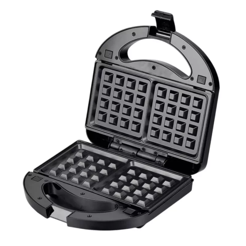 Toaster sandwichmaker Maestro MR-709 3in1 750W – sandwichpers, grill- & wafelplaten, wit