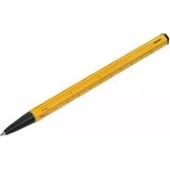 Multifunctionele balpen TROIKA PES40/YE geel 4 stuks