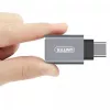UNITEK Y-A025CGY kabel-interface/gender-adapter USB Type-C naar USB Type-A, metaal