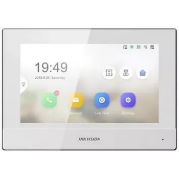 Hikvision DS-KH6320-WTE1-W video-deurintercom 17,8 cm (7 inch) wit