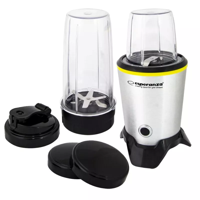 Esperanza EKM028 mixer staafmixer 1000 W zwart, roestvrij staal