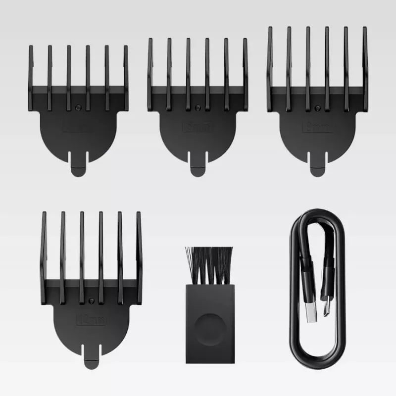 Haarclipsets Maestro MR-660 6-in-1 USB oplaadbaar met verstelbare messen