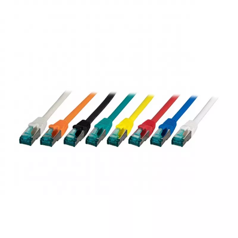 EFB-Elektronik RJ45-patchkabel Cat.6A S/FTP LSZH grijs 2m Fabrikant: EFB Elektronik (MK6001.2G)