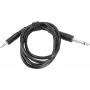 Elektrische gitaar adapterkabel Omnitronic 6,3 mm jack naar 3,5 mm (model 13063458)