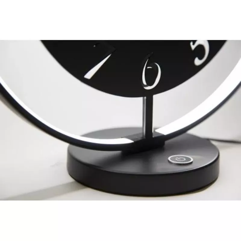 NeXtime klok 5188zw Ting, 41x40 cm, zwart