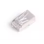 RJ45-stekker afgeschermd cat.6 universeel draad/soepele kern 8P8C 100 stuks