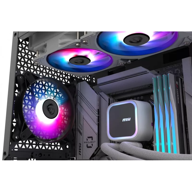 MSI MAG Coreliquid A13 360 moederbord, processor all-in-one-vloeistofkoeler 12 cm zwart 1 stuk