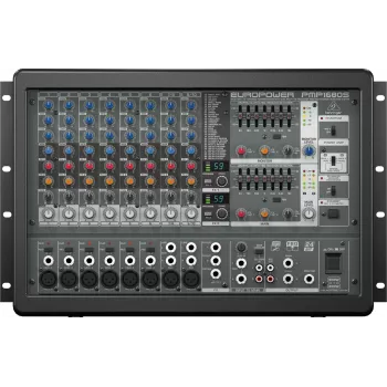 Behringer PMP1680S audiomixer 10 kanalen 10 - 200000 Hz zwart