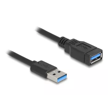 USB-kabel DeLOCK 90367 0,6 m USB A zwart