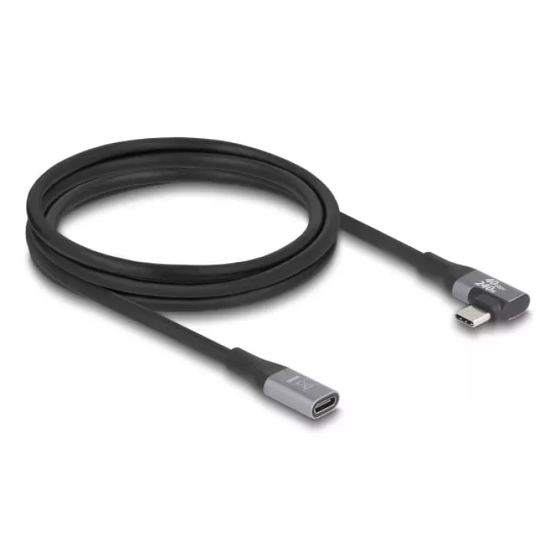 USB-kabel DeLOCK 81148 2m USB-C zwart 20 Gbit/s