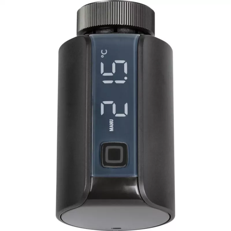 eQ-3 AG HmIP-eTRV-E-A, zwart, knoppen, IP20, 0 - 50 °C, 868 - 868,6 MHz, 230 m