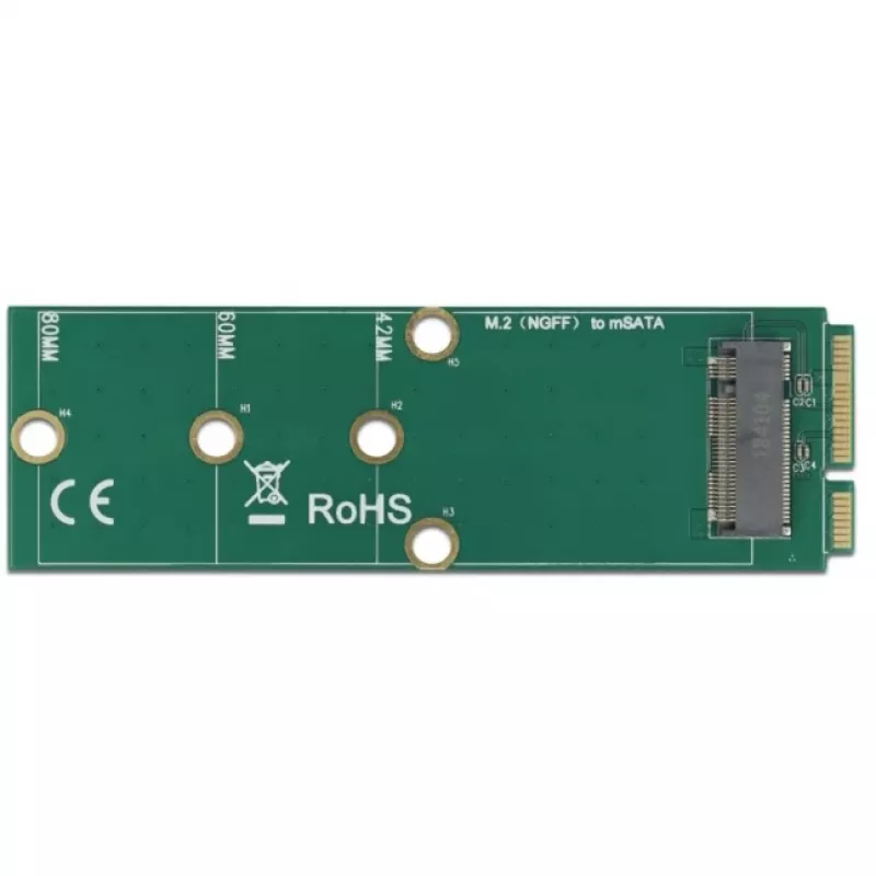 DeLOCK - interface-adapter - M.2 - M.2 Card - mSATA (64109)