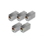 RJ45 modulaire koppeling Digitus DN-93901-5 5 stuks verguld zilver
