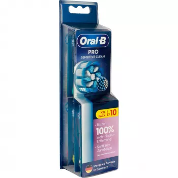 Oral-B Pro Sensitive Clean vervangende borstelkoppen, 10 stuks