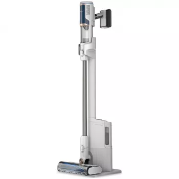 Sharkclean BU3521EU steelstofzuiger/elektrische bezem 2-in-1 steelstofzuiger accu droog zakloos 21,6 W blauw, wit