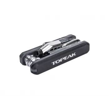 Multitool Topeak Hexus X zwart roestvrij staal 90mm