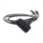 Akasa Flexstor eSATA-kabel voor 6,40 cm (2.5) - SATA-hdd en -ssd (AK-CBSA03-80BK)
